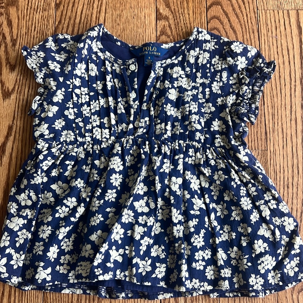 Floral Polo shirt
